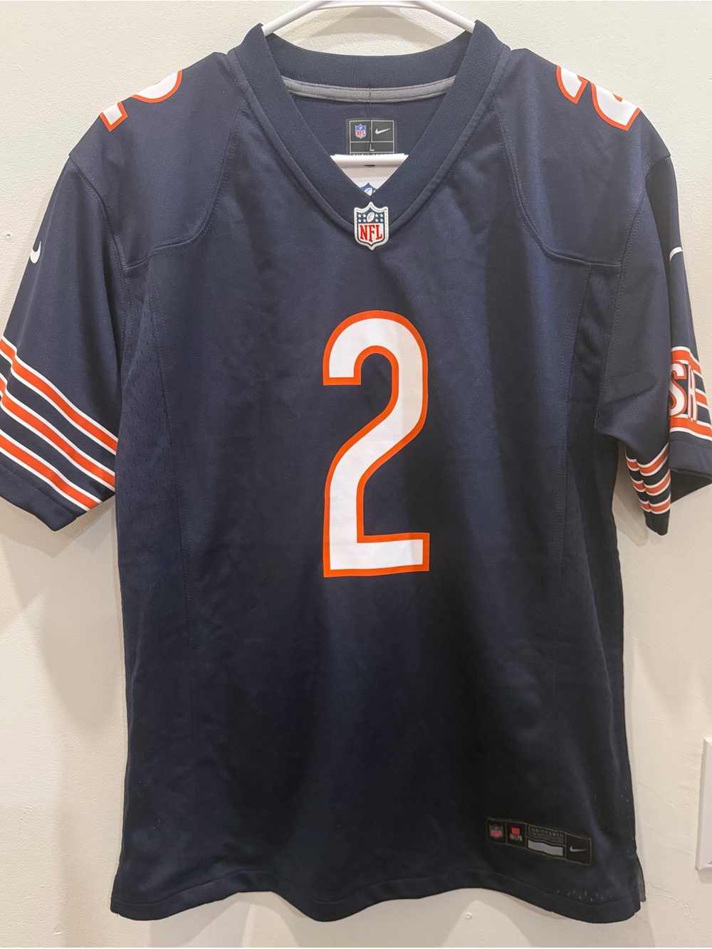 Nike Youth Large DJ Moore #2 Chicago Bears jersey, NWT